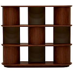 Стеллаж Zacharie Brown Wood Rack варинант исполнения - 2 | Loft Concept в Перми