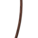 Вешалка коричневая с 4-мя крючками из пластика Curves Hangers варинант исполнения - 2 | Loft Concept в Перми