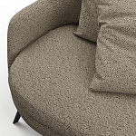 Мебельная ткань Шенилл коричневый цвет 138 см T4-28 варинант исполнения - 5 | Loft Concept в Перми