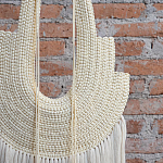 Аксессуар настенный в Эко стиле Белый wall decor White dress варинант исполнения - 4 | Loft Concept в Перми