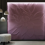 Барельеф LOTUS варинант исполнения - 3 | Loft Concept в Перми