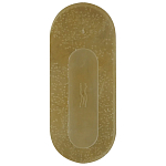 Подставка под благовония из эпоксидной смолы шампань Epoxy Resin Flowers Incense Oval Stand Champagne варинант исполнения - 1 | Loft Concept в Перми