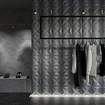 Гипсовая 3D панель с принтографией PM-101 варинант исполнения - 3 | Loft Concept в Перми