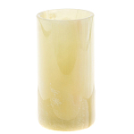 Ваза настольная цилиндрической формы из оникса Stone Vase варинант исполнения - 1 | Loft Concept в Перми