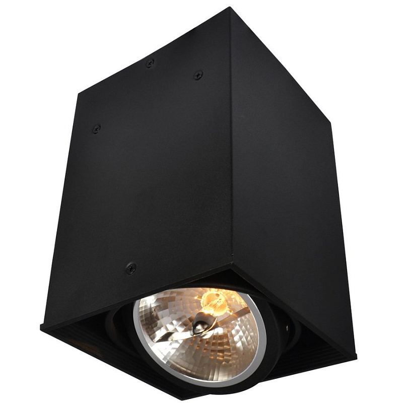 Спот Pointer 1 Cube spot Black Черный Спот Pointer 1 Cube spot Black Черный в Перми | Loft Concept