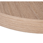 Столик журнальный круглый со светлым шпоном Light Veneer Table варинант исполнения - 4 | Loft Concept в Перми