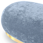 Длинный овальный пуф Ambrose Soft Oval Pouf варинант исполнения - 8 | Loft Concept в Перми