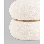 Пуф Полли S тедди белый варинант исполнения - 2 | Loft Concept в Перми