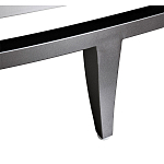 Комод фактурный серебристый с дверцами Silver Chest of Drawers варинант исполнения - 3 | Loft Concept в Перми