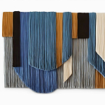 Абстрактное Панно из нитей Thread panel Abstraction II варинант исполнения - 1 | Loft Concept в Перми