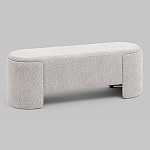 Банкетка Taks букле светло-серый варинант исполнения - 1 | Loft Concept в Перми