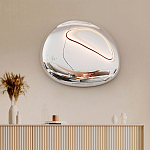 Абстрактная скульптура на стену в виде капли воды Water Outline варинант исполнения - 4 | Loft Concept в Перми