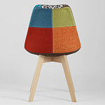 Стул с обивкой в стиле пэчворк Arvika варинант исполнения - 4 | Loft Concept в Перми