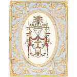 Декоративный постер в раме с рельефным растительным узором арабески New Collection of Arabesques Poster варинант исполнения - 2 | Loft Concept в Перми