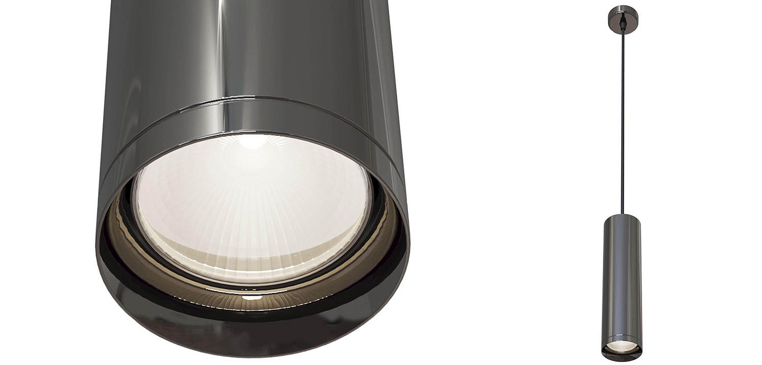 Подвесной светильник Trumpet tube graphite 30 Подвесной светильник Trumpet tube graphite 30 - Loft-Concept в Перми