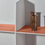 Дизайнерский стеллаж с вертикальными и горизонтальными полками Gio Ponti D.357.1 D.357.2 Rack варинант исполнения - 2 | Loft Concept в Перми