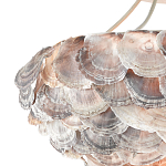 Потолочный светильник с каскадным абажуром из ракушек Sea Ravens варинант исполнения - 1 | Loft Concept в Перми