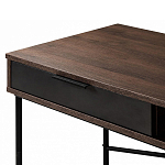 Стол рабочий в стиле лофт с ящиком и нишей для хранения Urban Style Space 2 варинант исполнения - 2 | Loft Concept в Перми