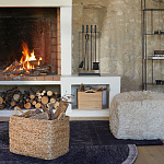 Пуф из шерсти Berthe Fluffy Pouf варинант исполнения - 3 | Loft Concept в Перми