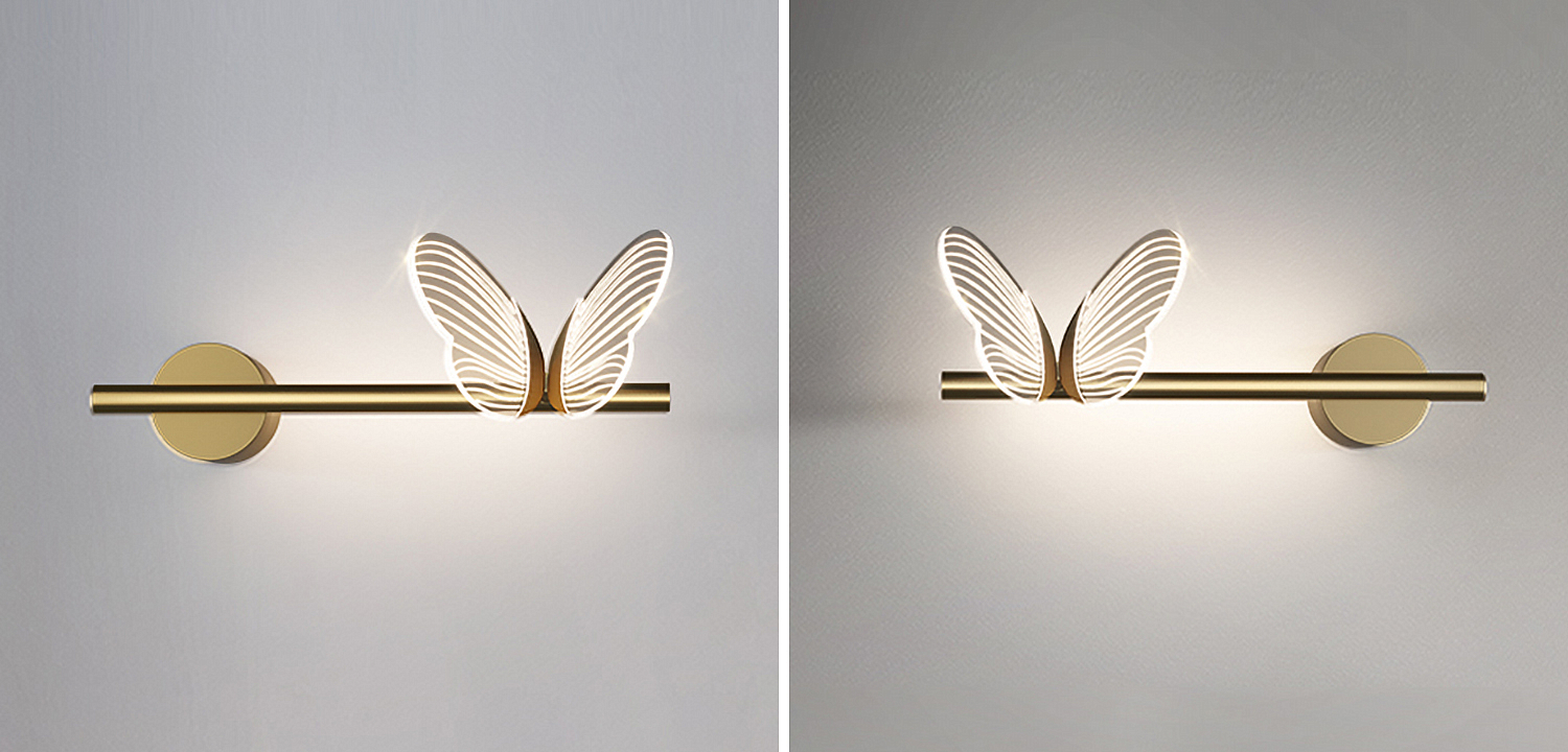 Бра Бабочка Butterfly Wall Lamp F Бра Бабочка Butterfly Wall Lamp F - Loft-Concept в Перми