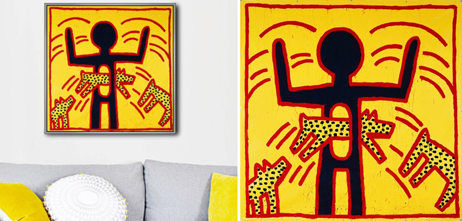 Постер Keith Haring 9 Постер Keith Haring 9 - Loft-Concept в Перми