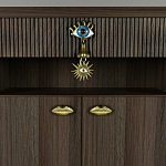 Комод Elsa Dreams Walnut Двухстворчатый  варинант исполнения - 4 | Loft Concept в Перми