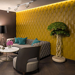 Гипсовая 3D Панель M-36 варинант исполнения - 2 | Loft Concept в Перми