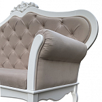 Диван в стиле прованс Montmartre Provence Sofa Beige White варинант исполнения - 4 | Loft Concept в Перми