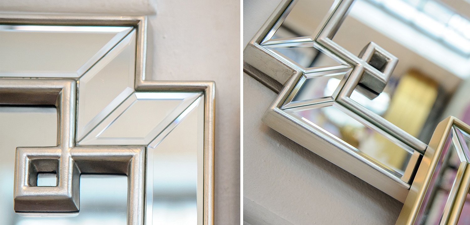 Зеркало Wallace Mirror silver Зеркало Wallace Mirror silver - Loft-Concept в Перми