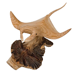 Статуэтка из дерева скат Animals of the World варинант исполнения - 4 | Loft Concept в Перми