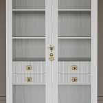 Дизайнерский шкаф витрина Elsa Dreams White с 4-мя ящиками варинант исполнения - 2 | Loft Concept в Перми