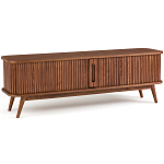 ТВ-тумба с двумя раздвижными дверцами Toinette Brown TV Stand варинант исполнения - 1 | Loft Concept в Перми