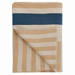 Плед из хлопка с геометрическим рисунком Elan Stripe  варинант исполнения - 1 | Loft Concept в Перми