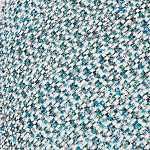 Дизайнерское круглое мягкое кресло в голубой пестрой обивке Roux Round Armchair варинант исполнения - 7 | Loft Concept в Перми