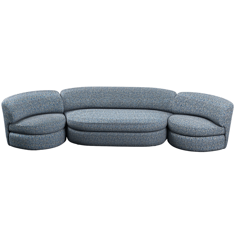 Диван модульный Ulysses Синий в Перми | Loft Concept 