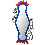 Зеркало с рамой в русском стиле варинант исполнения - 1 | Loft Concept в Перми