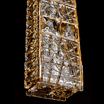 Подвесной светильник прямоугольный с фактурным хрустальным плафоном Light Delight варинант исполнения - 6 | Loft Concept в Перми