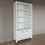 Книжный Стеллаж Elsa Dreams White с задней стенкой варинант исполнения - 2 | Loft Concept в Перми