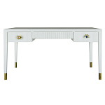 Письменный стол Elsa Dreams White Шпон дерево с двумя ящиками варинант исполнения - 6 | Loft Concept в Перми