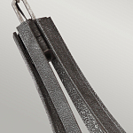 Люстра с цилиндрическим плафонами из толстого волнистого стекла в индустриальном стиле Feiss варинант исполнения - 10 | Loft Concept в Перми