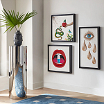 Панно Змея и яблоко вышивка бисер MUSE SNAKE & APPLE BEADED ART варинант исполнения - 1 | Loft Concept в Перми