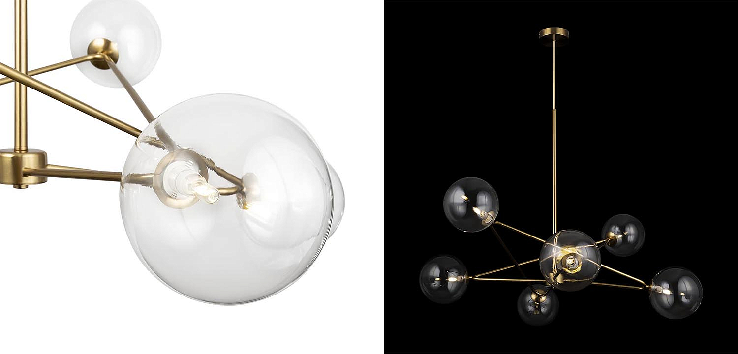 Люстра Chandelier Constellation Orbs Transparent Люстра Chandelier Constellation Orbs Transparent - Loft-Concept в Перми