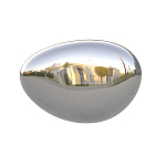 Абстрактная скульптура на стену в виде капли воды Water Outline варинант исполнения - 2 | Loft Concept в Перми