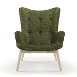 Мебельная ткань Шенилл зеленый цвет 138 см T4-22 варинант исполнения - 6 | Loft Concept в Перми