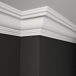 Гладкий карниз KT-03 варинант исполнения - 1 | Loft Concept в Перми