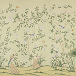 Обои ручная роспись Askew Verdigris  варинант исполнения - 5 | Loft Concept в Перми