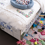 Дизайнерская кровать с системой хранения варинант исполнения - 4 | Loft Concept в Перми