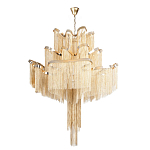 Люстра металлическая Rain of metal варинант исполнения - 2 | Loft Concept в Перми