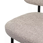 Стул мягкий с серо-бежевой буклированной обивкой Inspiration from Provence варинант исполнения - 6 | Loft Concept в Перми