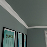 Гладкий карниз KT-63 варинант исполнения - 2 | Loft Concept в Перми